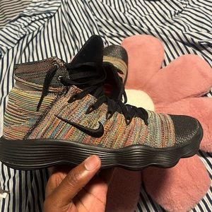 Nike 2017 hyperdunk flynit multi color